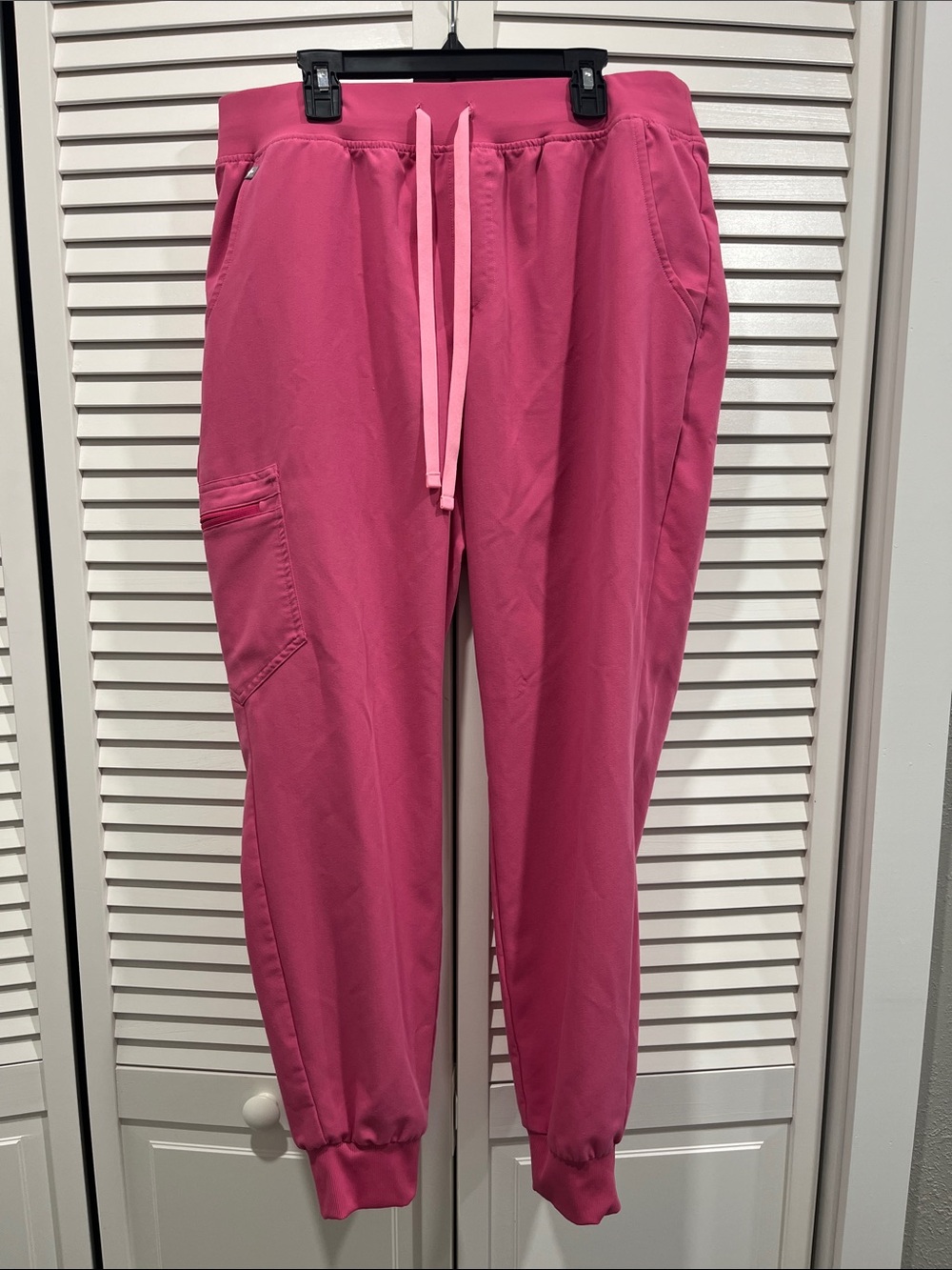 Figs Women's Hot Pink Track Joggers